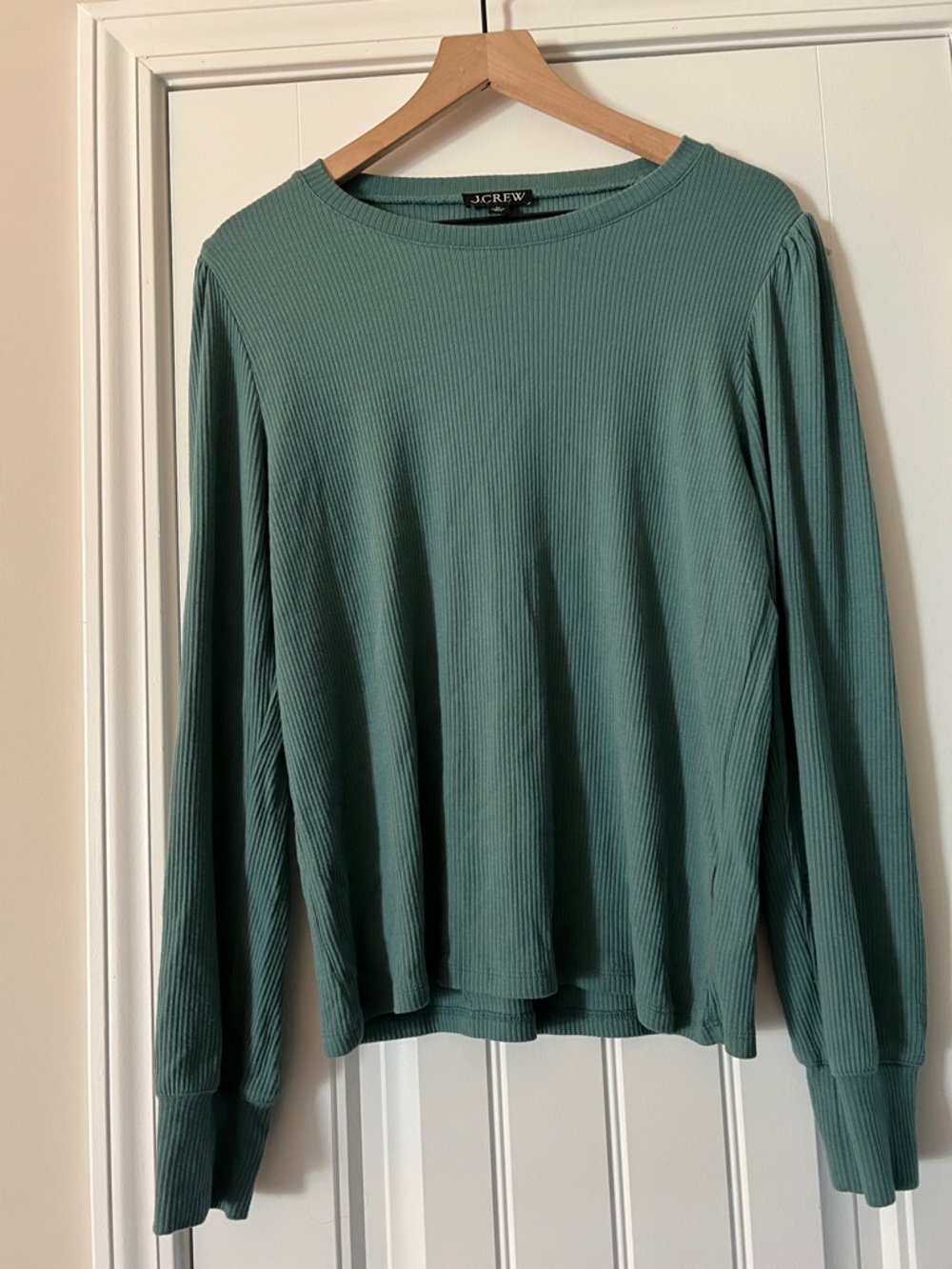 J Crew ribbed Long Sleeve Top
